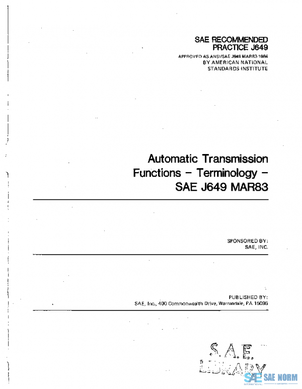 SAE J649_198303 PDF