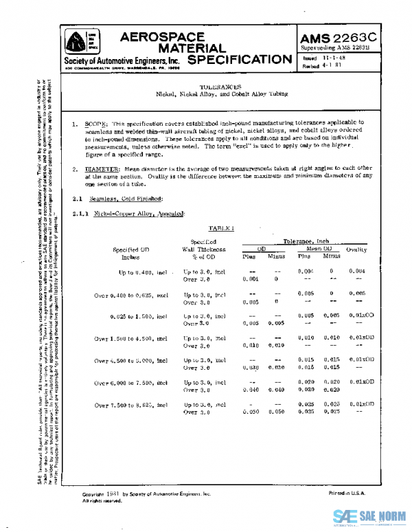 SAE AMS2263C PDF