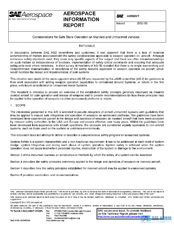 SAE AIR6027 PDF