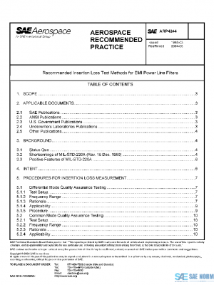 SAE ARP4244 PDF