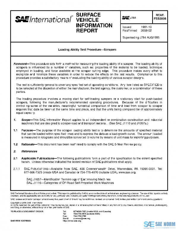 SAE J764_200602 PDF