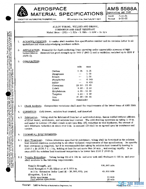 SAE AMS5588A PDF