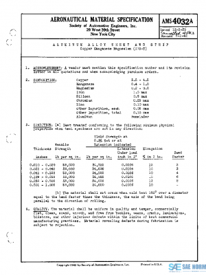 SAE AMS4032A PDF