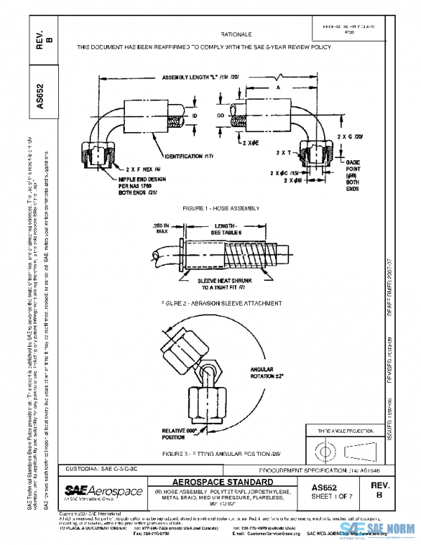SAE AS652B PDF