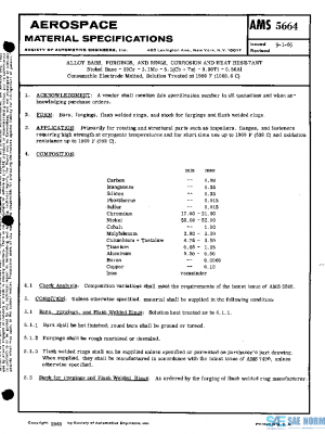 SAE AMS5664 PDF
