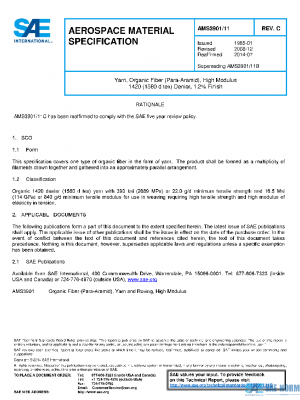 SAE AMS3901/11C PDF