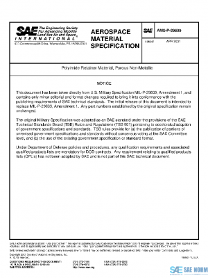 SAE AMSP29609 PDF