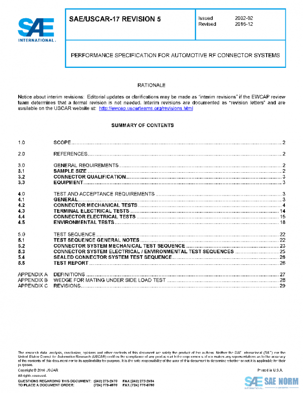 SAE USCAR17-5 PDF