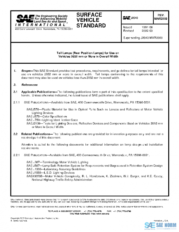 SAE J2040_200203 PDF