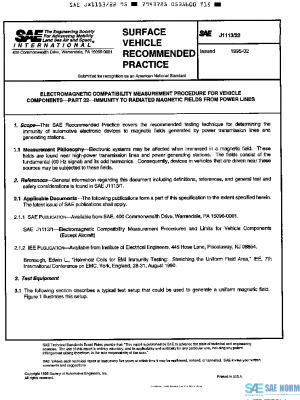 SAE J1113/22_199502 PDF