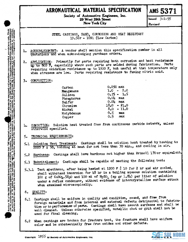 SAE AMS5371 PDF