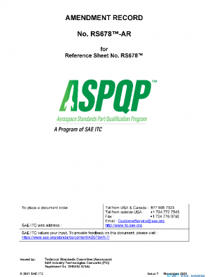 SAE RS678AR-7 PDF