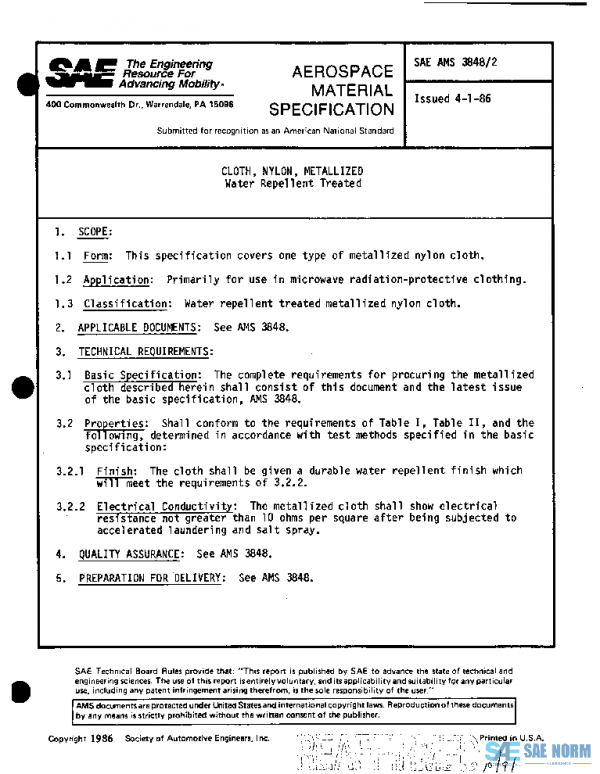 SAE AMS3848/2 PDF