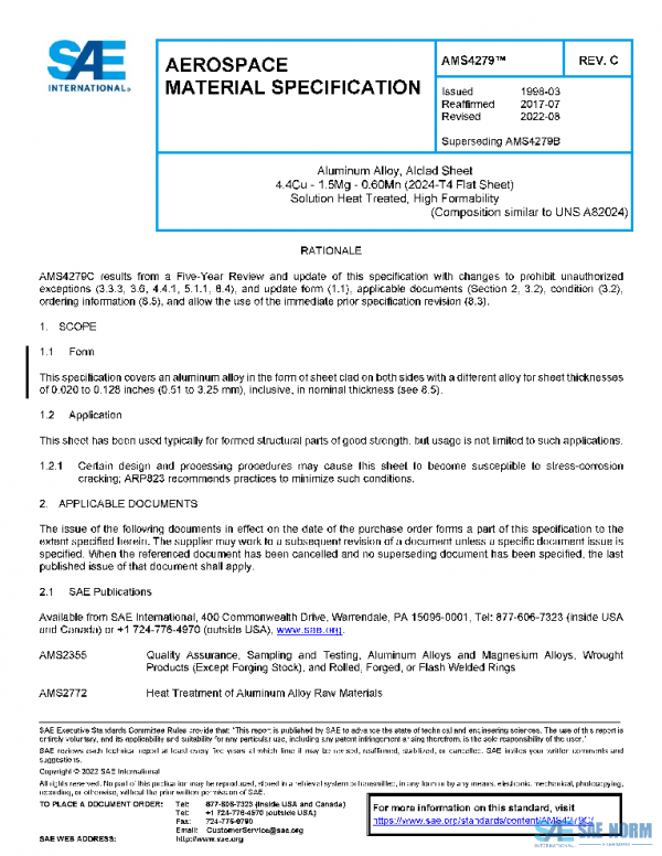 SAE AMS4279C PDF