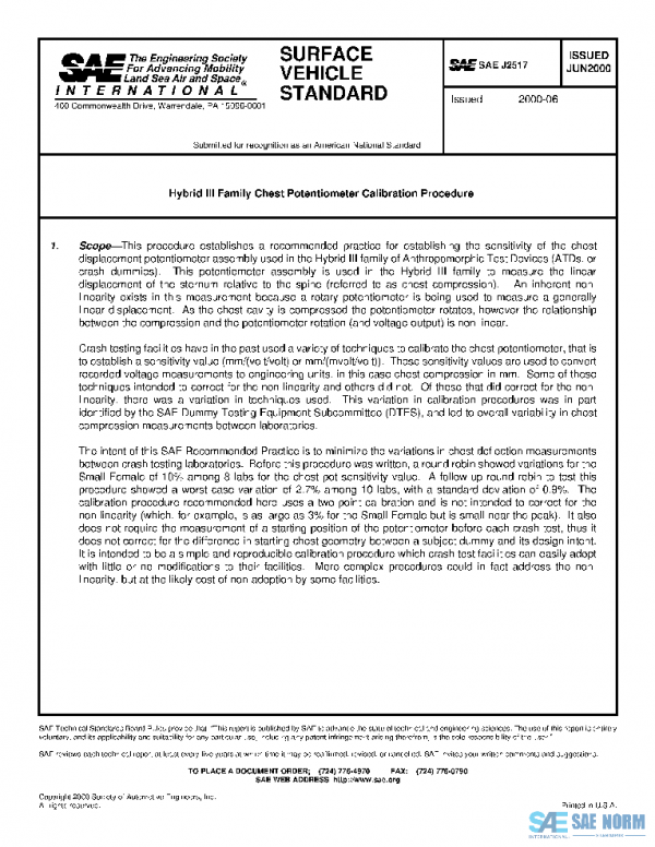 SAE J2517_200006 PDF