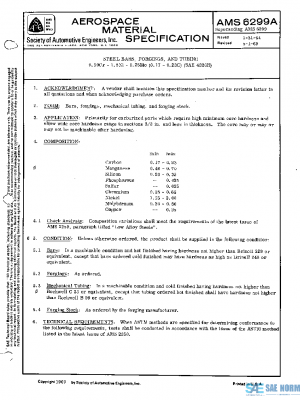 SAE AMS6299A PDF