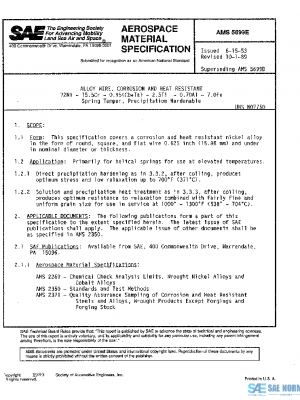 SAE AMS5699E PDF