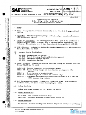 SAE AMS4131A PDF
