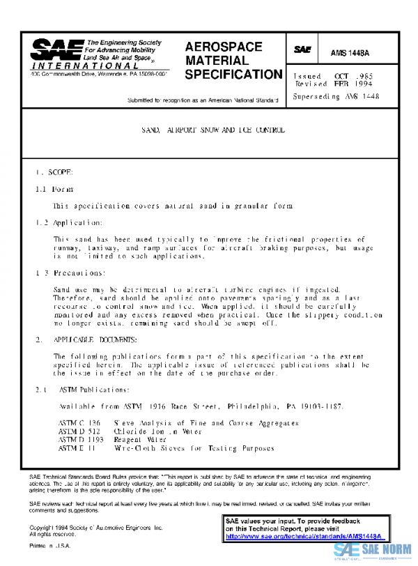 SAE AMS1448A PDF