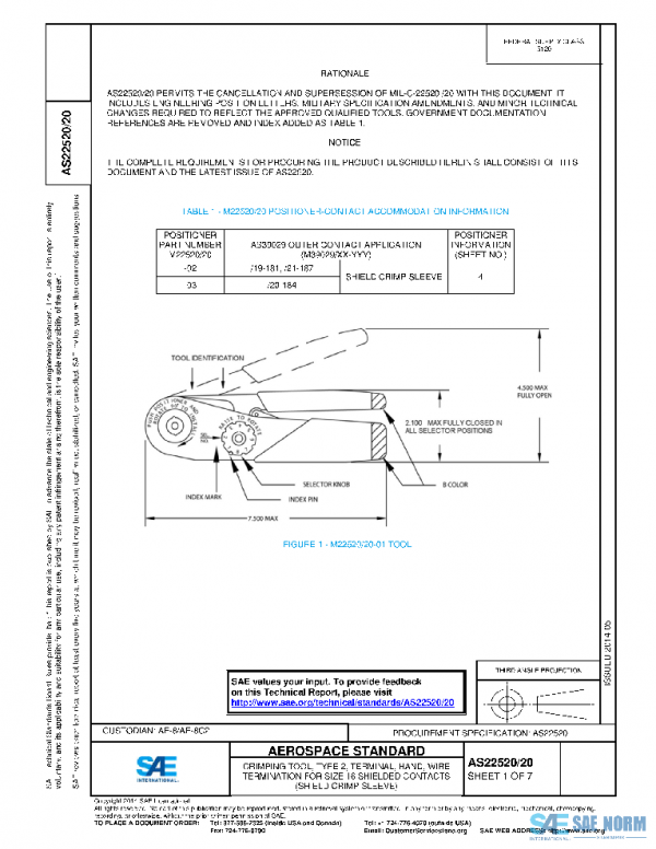SAE AS22520/20 PDF