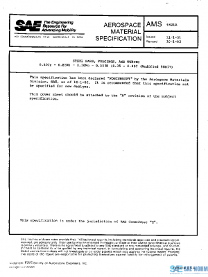SAE AMS6421A PDF