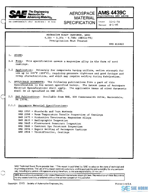 SAE AMS4439C PDF