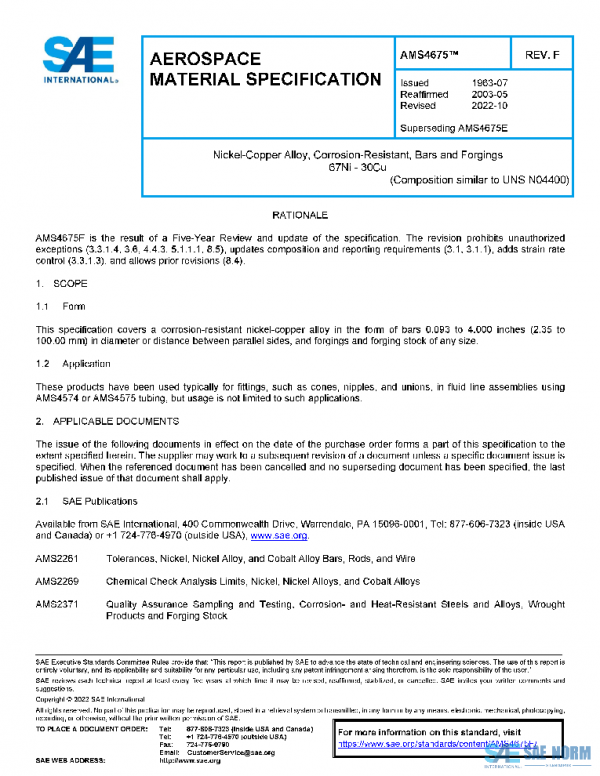 SAE AMS4675F PDF