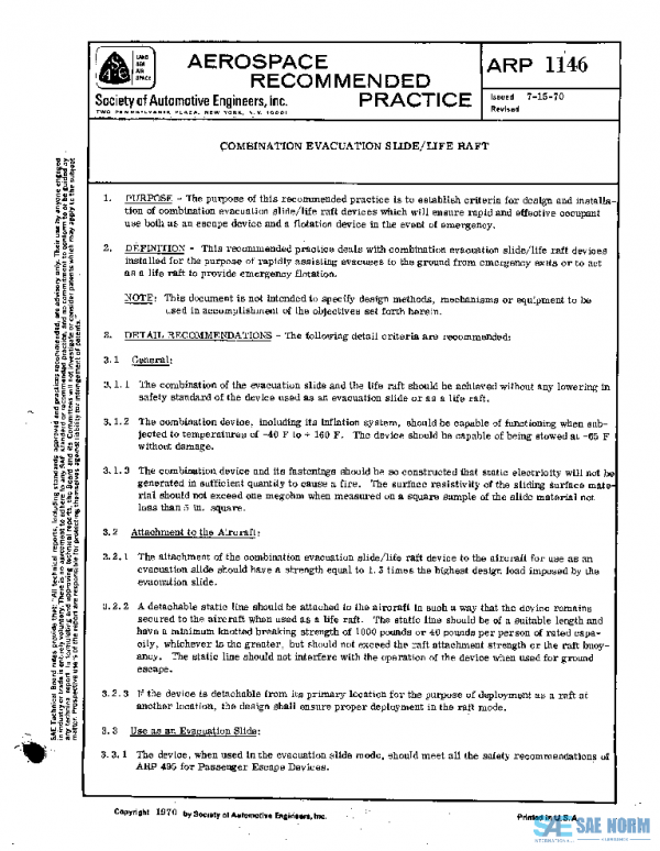 SAE ARP1146 PDF SAE ARP1146 PDF