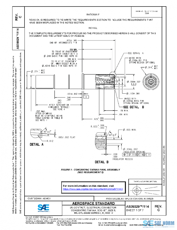 SAE AS39029/114C PDF SAE AS39029/114C PDF