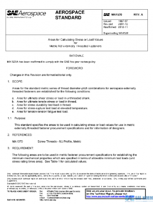 SAE MA1520A PDF