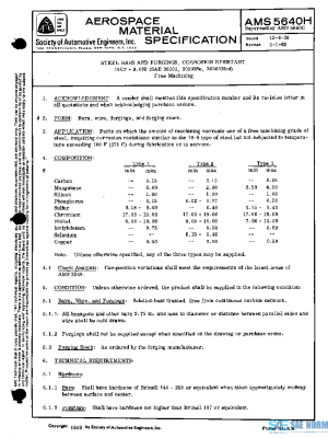 SAE AMS5640H PDF