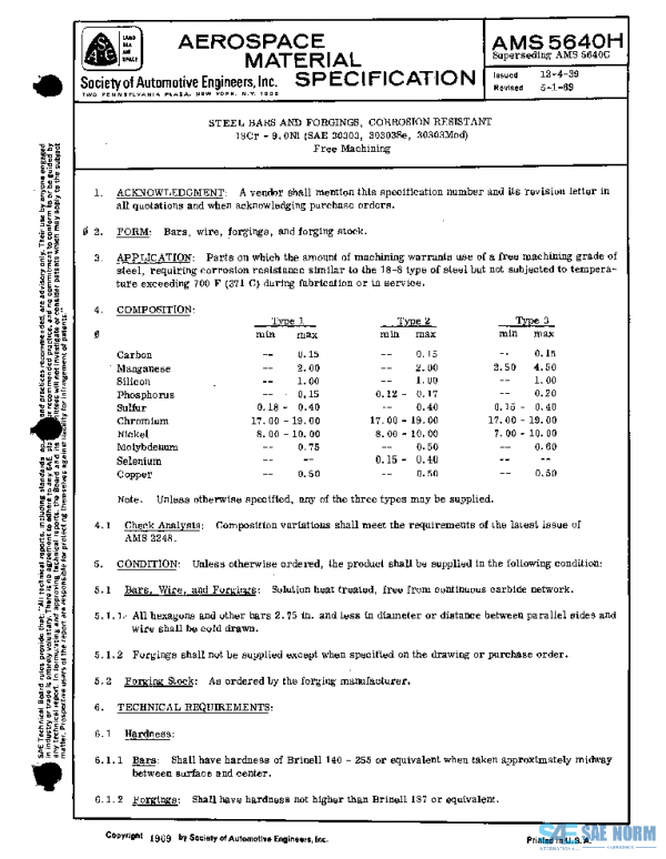 SAE AMS5640H PDF