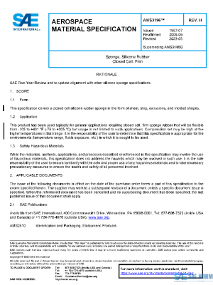 SAE AMS3196H PDF SAE AMS3196H PDF