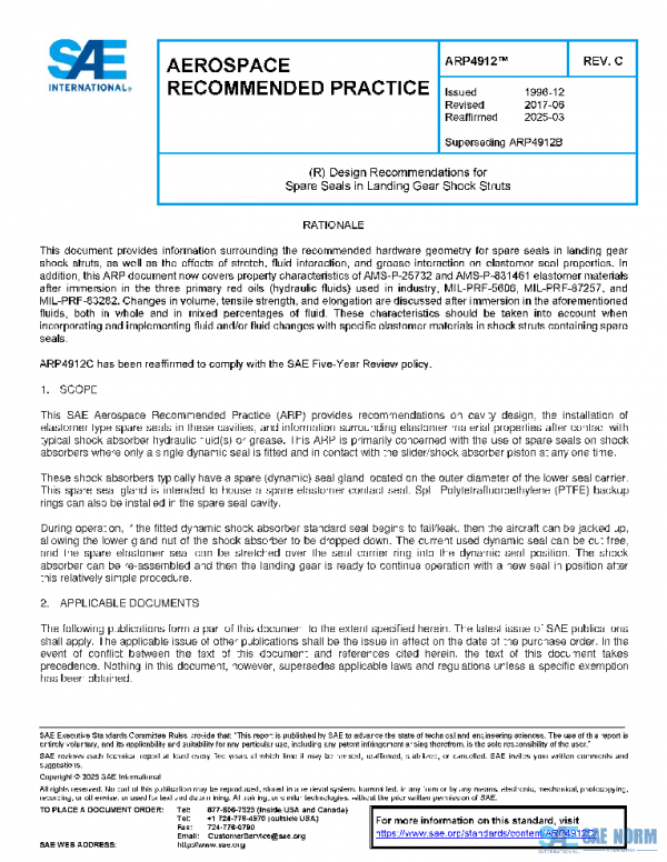 SAE ARP4912C PDF