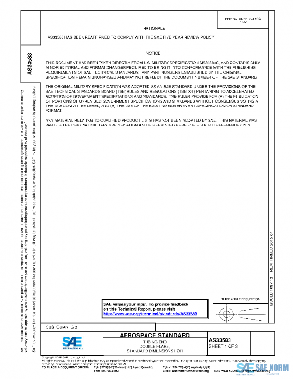 SAE AS33583 PDF