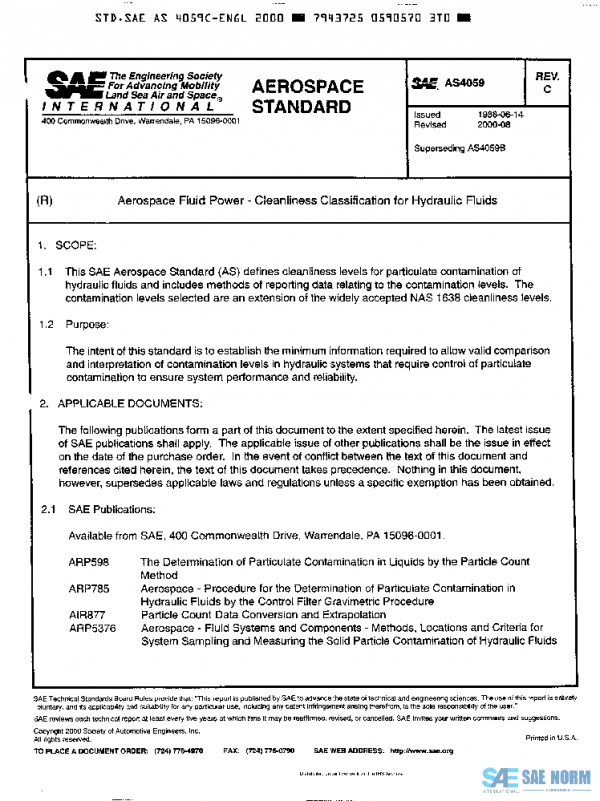 SAE AS4059C PDF
