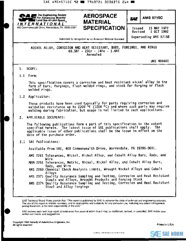 SAE AMS5715C PDF