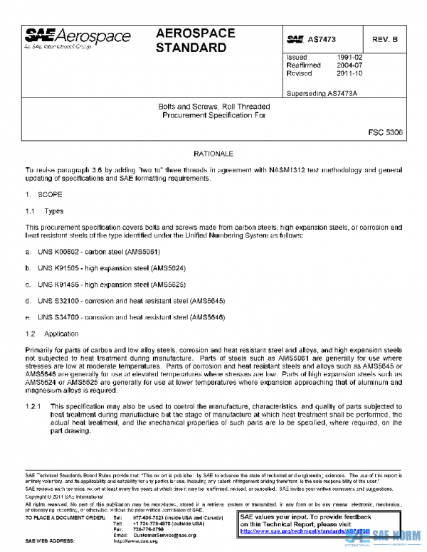 SAE AS7473B PDF