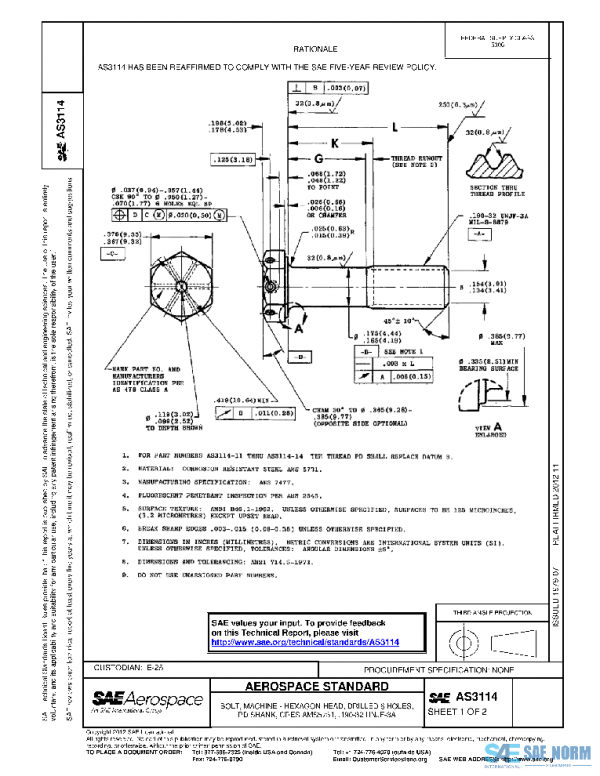SAE AS3114 PDF