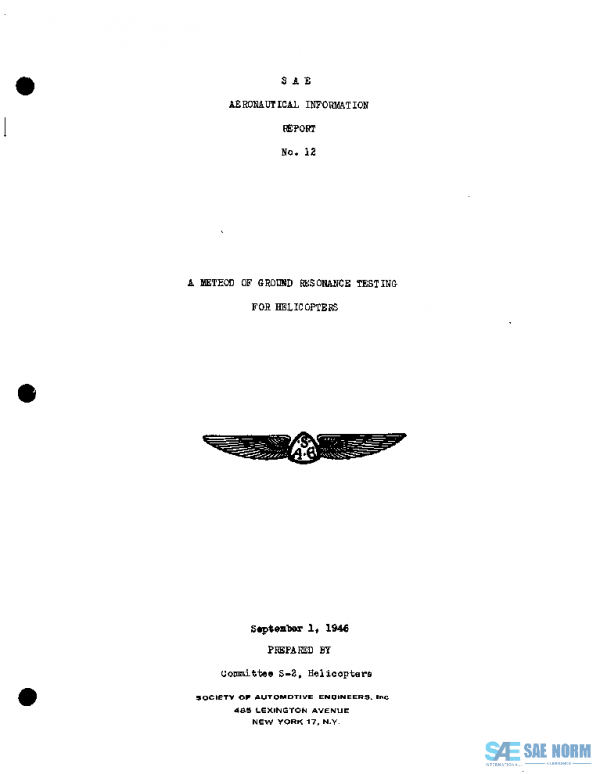 SAE AIR12 PDF SAE AIR12 PDF