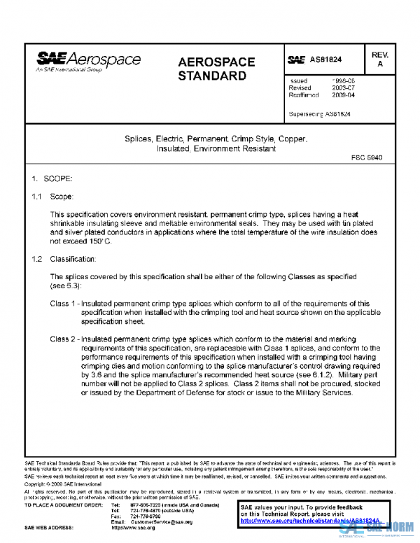 SAE AS81824A PDF