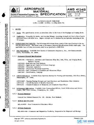 SAE AMS4134B PDF