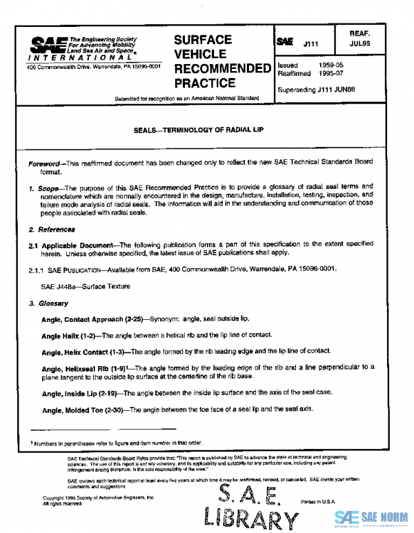 SAE J111_199507 PDF