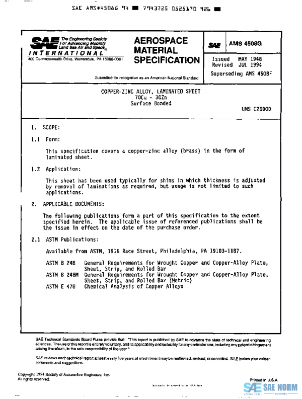 SAE AMS4508G PDF