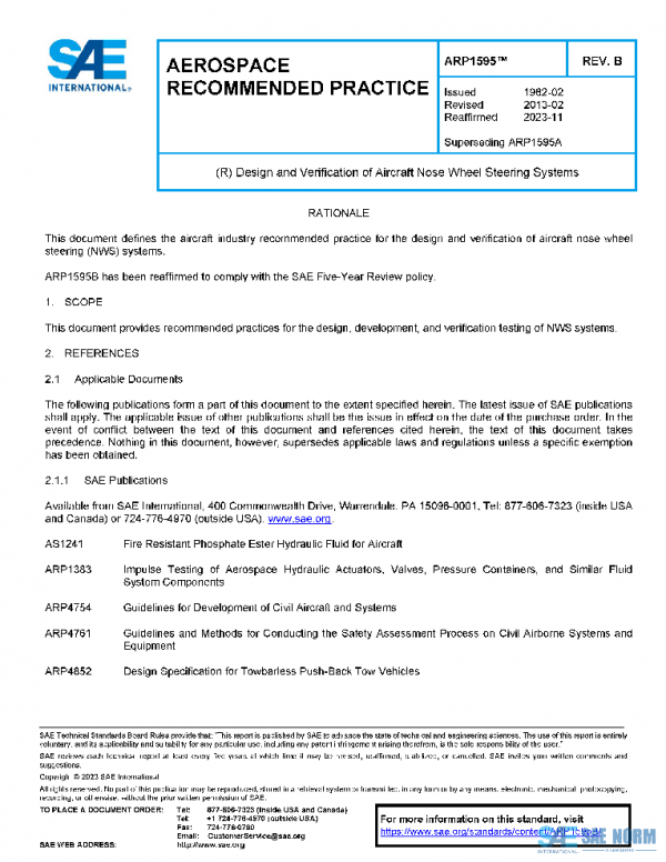 SAE ARP1595B PDF