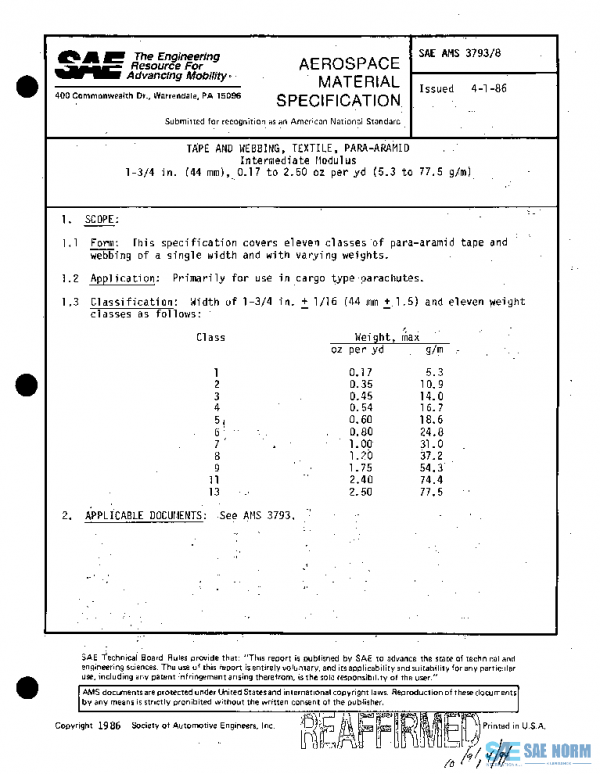 SAE AMS3793/8 PDF