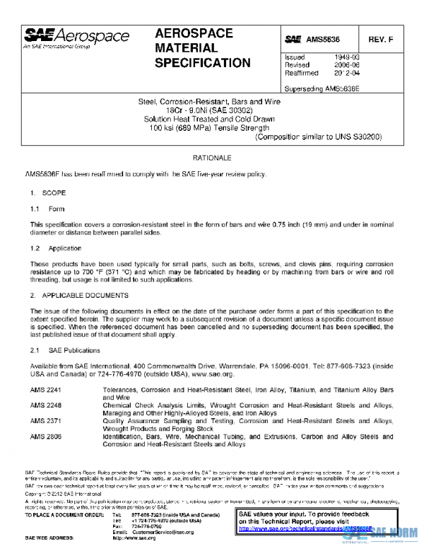 SAE AMS5636F PDF