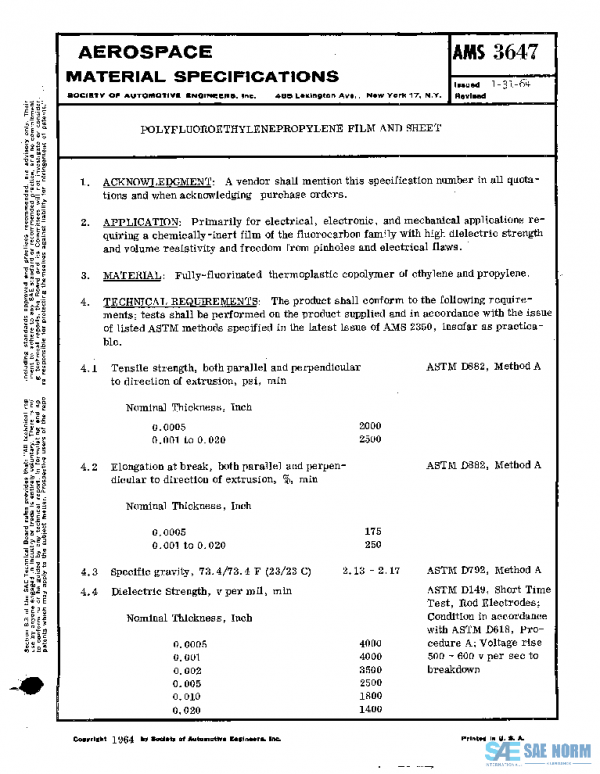 SAE AMS3647 PDF