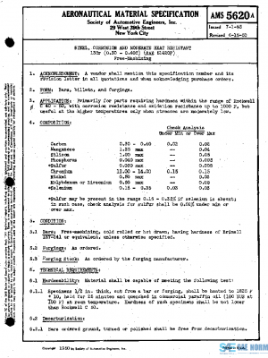 SAE AMS5620A PDF SAE AMS5620A PDF