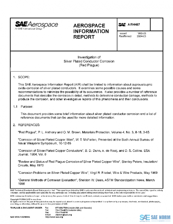 SAE AIR4487 PDF